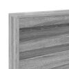 vidaXL Testata contenitore Grigio Sonoma 90 cm Legno multistrato