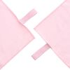 vidaXL Set di Asciugamani Sportivi 2 pcs Rosa Tessuto