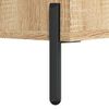vidaXL Credenza Rovere Sonoma 34,5x34x180 cm in Legno Multistrato