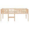 vidaXL Letto per Bambini senza Materasso 75x190 cm Legno Massello Pino