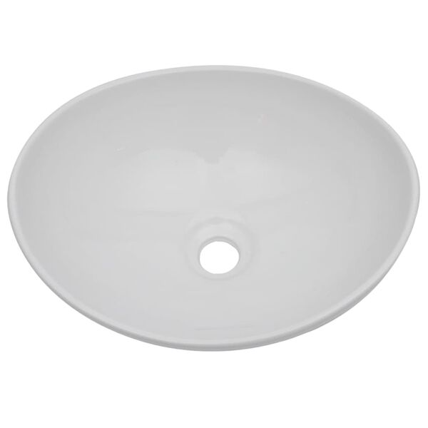 vidaXL Set Mobili da Bagno 2 pz Ceramica Grigio
