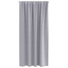 vidaXL Tende Blackout con Anelli 2 pcs Grigio Metallico 175 x 140 cm