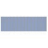 vidaXL Tenda Retrattile Blu e Bianco 400 x 200 cm