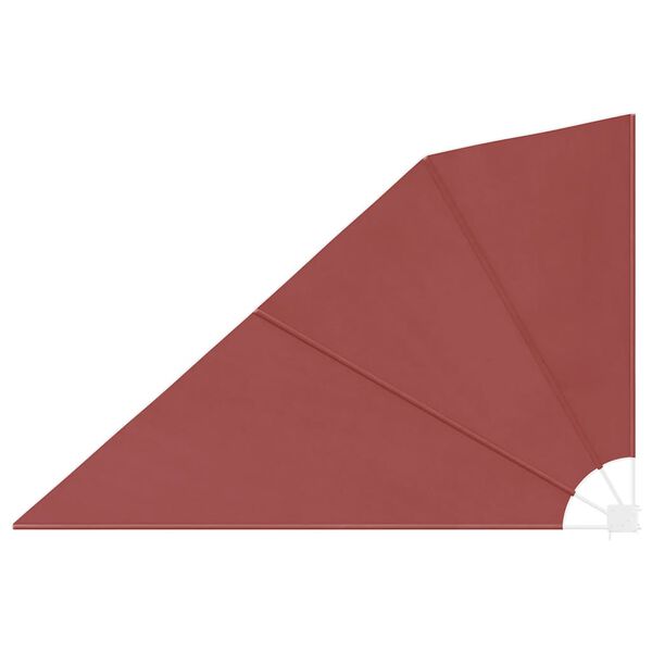 vidaXL Tenda Laterale per Balcone Pieghevole Terracotta 160x240 cm