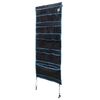 vidaXL Sacchetto per Stoccaggio Nero e Blu 125 x 48 cm Oxford