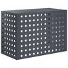 vidaXL Copertura per condizionatore d'aria Antracite 100 x 50 x 70 cm
