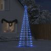 vidaXL Albero di Natale a LED 550 LED Blu 300 cm