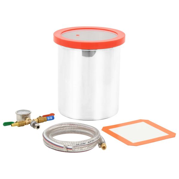 vidaXL Camera a Vuoto in Acciaio Inossidabile 11,42 L