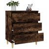 vidaXL Credenza Rovere Fumo 60x35x70 cm in Legno Multistrato