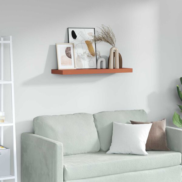 vidaXL Scaffale da parete Rosso 90 x 23,5 x 4 cm Legno multistrato