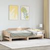 vidaXL Divano Letto con Letto Estraibile 80x200cm Legno Massello Pino