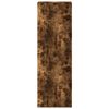 vidaXL Credenza Rovere Fumo 30x41x124cm in Legno Multistrato
