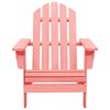 vidaXL Sedia Giardino Adirondack in Legno Massello di Abete Rosa