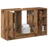 vidaXL Mobile da Bagno Legno vecchio 90 x 29 x 55 cm Legno multistrato