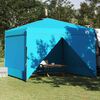 vidaXL Tenda Aggiuntiva Pop-Up Blu 300 x 300 cm Tessuto