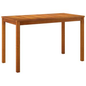 vidaXL Tavolo da Giardino 110x55x67 cm Legno Massello d'Acacia