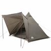 vidaXL Tenda Familiare Tipi per 6 Persone Marrone Impermeabile