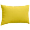 vidaXL Cuscini da Divano 2 pcs Giallo Chiaro 50 x 30 cm Tessuto