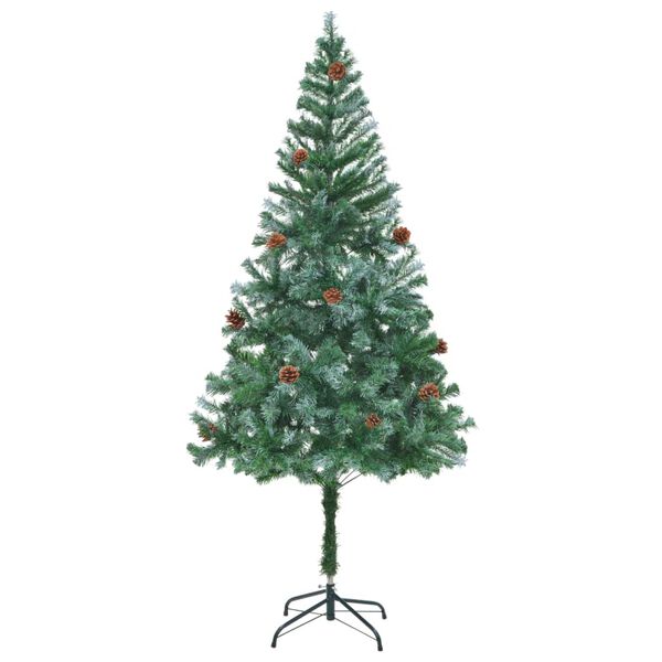 vidaXL Albero di Natale Artificiale con Pigne 180 cm