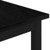 vidaXL Tavolino da salotto Rovere Nero 60 x 30 x 36 cm
