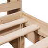 vidaXL Letto Libreria senza Materasso 90x190 cm Legno Massello Pino