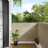 vidaXL Paravento da Balcone Beige 120x800 cm 100% Poliestere Oxford