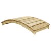vidaXL Ponte da Giardino 170x74 cm in Pino Impregnato
