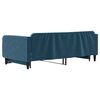 vidaXL Divano Letto con Letto Estraibile Blu 100x200 cm in Velluto