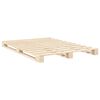 vidaXL Giroletto con Testiera 140x200 cm in Legno Massello di Pino