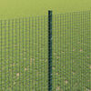 vidaXL Recinzione con Posto Verde 1,5 x 50 m Acciaio e PVC