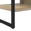 vidaXL Mobile laterale Sonoma 96.5 x 30 x 75 cm Legno multistrato