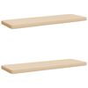 vidaXL Cuscini per Panchina a 2 Pezzi VUGHT 2 pz 100% Poliestere Crema