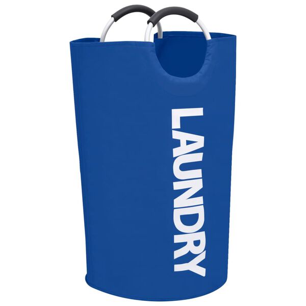 vidaXL Portabiancheria Blu