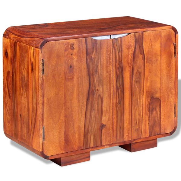 vidaXL Credenza in Legno Massello di Acacia 75x35x60 cm