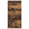 vidaXL Credenza Rovere Fumo 37,5x35x76 cm in Legno Multistrato