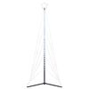 vidaXL Albero di Natale a LED 525 LED Bianco Freddo 302 cm