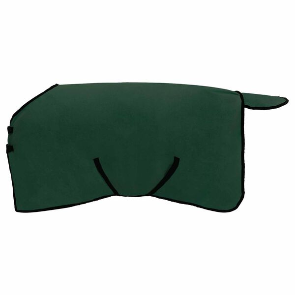 vidaXL Coperta per Cavalli Verde scuro completo Poliestere