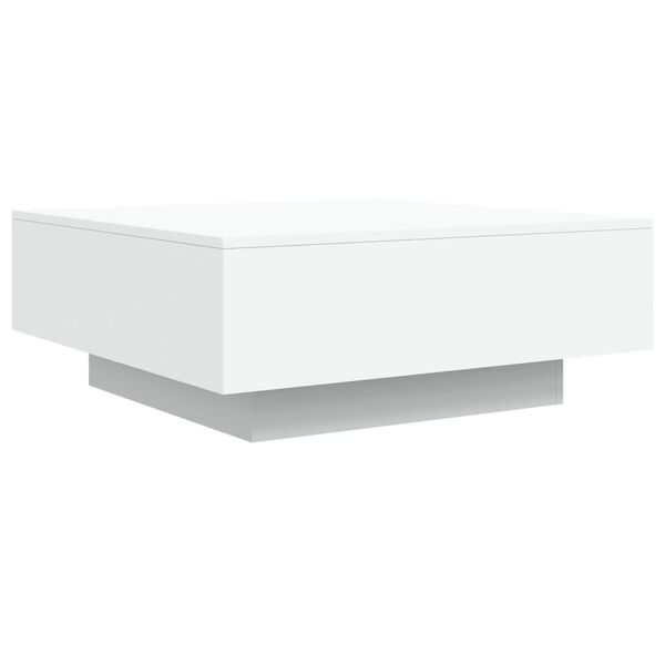 vidaXL Tavolino da Salotto Bianco 80x80x31 cm in Legno Multistrato