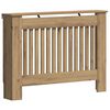 vidaXL Copertura per radiatori Rovere artigianale 112 x 19 x 81,5 cm