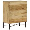 vidaXL Credenza in Legno Massello di Mango 60x35x75 cm