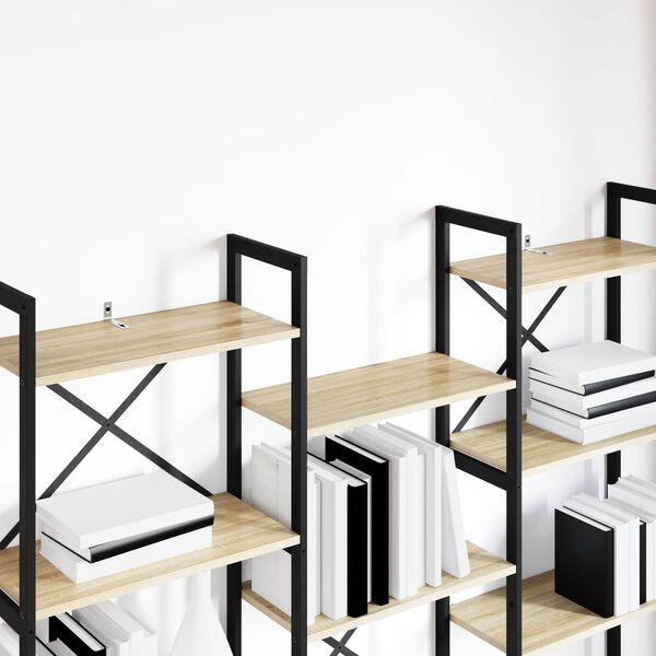 vidaXL Supporto Anti Ribaltamento 12 pcs Argento 74,5 x 15 x 32 mm