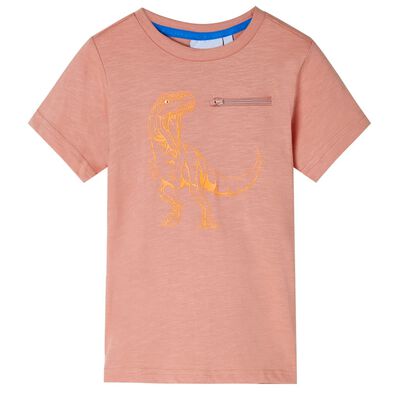 Maglietta Bambino Maniche Corte Arancione Chiaro 92