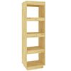 vidaXL Libreria/Divisorio 41x35x135 cm in Legno Massello di Pino