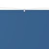 vidaXL Paravento Verticale Blu 60x420 cm in Tessuto Oxford