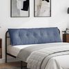 vidaXL Cuscino per Schiena Blu 160 x 50 cm Tessuto in Cords