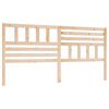vidaXL Testiera per Letto 186x4x100 cm in Legno Massello di Pino