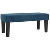 vidaXL Panca Blu Scuro 70x30x30 cm in Velluto