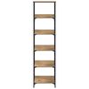 vidaXL Libreria Rovere artigianale 50 x 33 x 188,5 cm