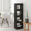 vidaXL Libreria/Divisorio Nero 40x30x135 cm