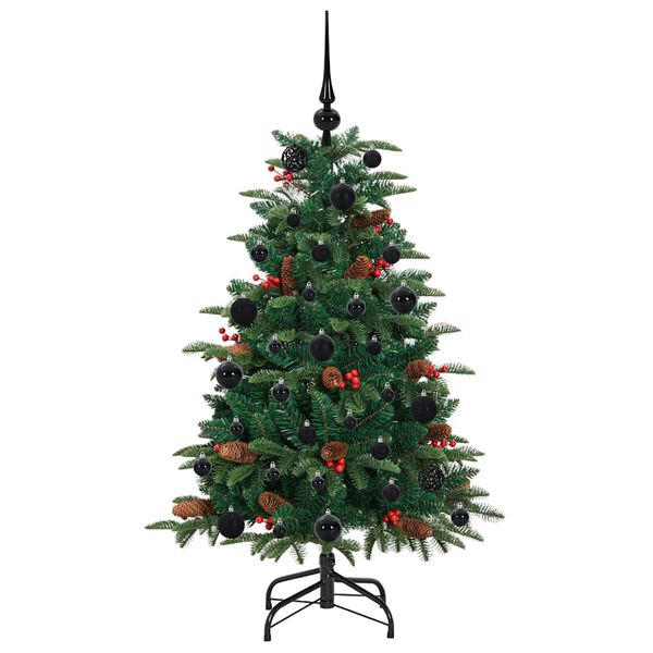 vidaXL Albero di Natale artificiale con 150 LED Verde 120 cm